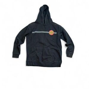 Santa Cruz - Pullover Hoodie - Unisex - XL - Black - Skate Streetwear